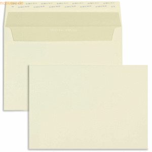 Blanke Briefumschläge C5 120g/qm haftklebend VE=250 Stück beige