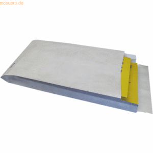 Blanke Faltentaschen Tyvek 250x381x50mm C5 70g/qm HK VE=100 Stück weiß