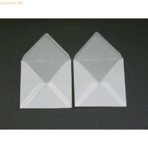 Blanke Briefumschläge Offset transparent 125x125mm 100g/qm NK VE=100 S