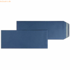 Blanke Versandtaschen 125x312mm 120g/qm gummiert VE=100 Stück nachtbla