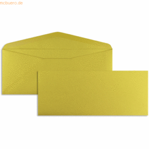 Blanke Briefumschläge 90x220mm 120g/qm gummiert VE=100 Stück glamour g