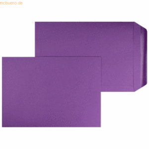 Blanke Versandtaschen 220x312mm 120g/qm gummiert VE=100 Stück dunkelvi