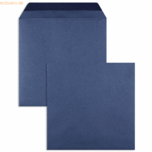 Blanke Briefumschläge 220x220mm 120g/qm gummiert VE=100 Stück nachtbla