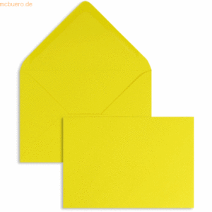 Blanke Briefumschläge 90x140mm 120g/qm gummiert VE=100 Stück butterblu