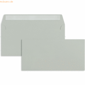 Blanke Briefumschläge DIN C6/5 120g/qm haftklebend VE=100 Stück grau