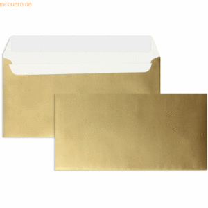 Blanke Briefumschläge DIN C6/5 130g/qm haftklebend VE=100 Stück gold