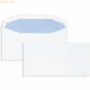 Blanke Kuvertierhüllen 121x235mm 90g/qm gummiert VE=1000 Stück weiß