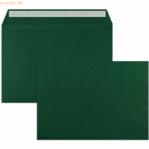 Blanke Briefumschläge C5 120g/qm haftklebend VE=100 Stück royalgrün