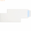 Blanke Versandtaschen 127x305mm 100g/qm haftklebend VE=250 Stück weiß