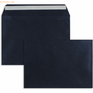 Blanke Briefumschläge C4 120g/qm haftklebend VE=100 Stück blau