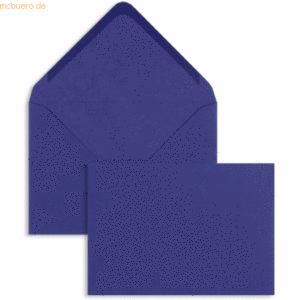 Blanke Briefumschläge C6 100g/qm gummiert VE=100 Stück pflaumenblau