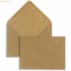 Blanke Briefumschläge 125x175mm (DIN B6) 100g/qm gummiert VE=500 Stück