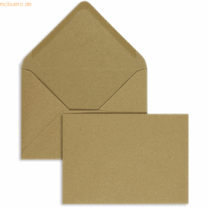 Blanke Briefumschläge 125x175mm (DIN B6) 120g/qm gummiert VE=100 Stück