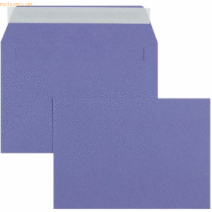 Blanke Briefumschläge C5 100g/qm haftklebend VE=100 Stück violett