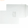 Blanke Versandtaschen C4 90g/qm selbstklebend Fenster VE=250 Stück wei