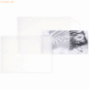 Blanke Versandtaschen B5 90g/qm haftklebend VE=100 St. transparent-wei