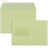 Blanke Briefumschläge C5 120g/qm haftklebend Fenster VE=500 Stück sand
