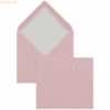 Blanke Briefumschläge 125x140mm 100g/qm gummiert VE=100 Stück flamingo