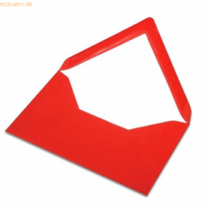 Blanke Briefumschläge 135x192mm 100g/qm gummiert VE=100 Stück tomate