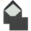 Blanke Briefumschläge 135x192mm 100g/qm gummiert VE=100 Stück schiefer