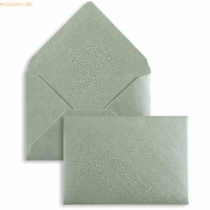 Blanke Briefumschläge 135x192mm 100g/qm gummiert VE=100 Stück silber