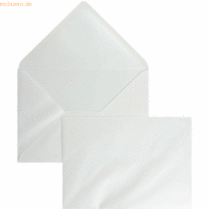 Blanke Briefumschläge C6 100g/qm gummiert VE=100 Stück marble white