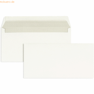 Blanke Briefumschläge DIN C6/5 80g/qm haftklebend VE=1000 Stück weiß