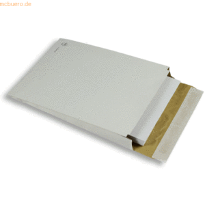 Blanke Polsterfaltentaschen 280x400x50mm 140g/qm HK VE=100 Stück weiß