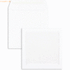 Blanke Werbefensterhüllen 160x160mm 120g/qm haftklebend Sonderfenster