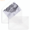 Blanke Briefumschläge Offset transparent 116x180mm 90g/qm NK VE=100 St
