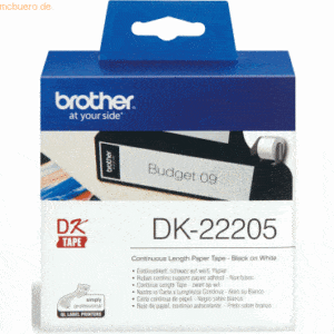 Brother DK-Endlos-Etiketten 62mm x 30