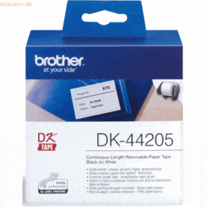 Brother DK-Endlosetiketten 62mm x 30