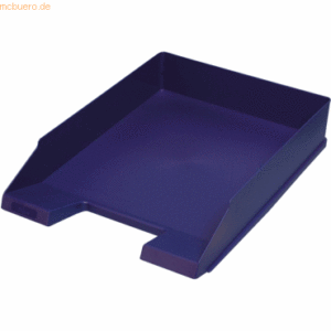 Büroring Briefablage A4 Polystyrol blau