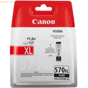 Canon Tintenpatrone Canon PGI-570XLPGBK schwarz