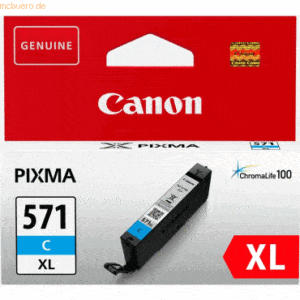 Canon Tintenpatrone Canon CLI-571XL cyan
