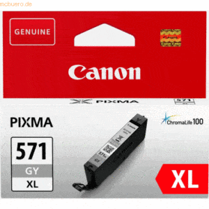 Canon Tintenpatrone Canon CLI-571XL grau