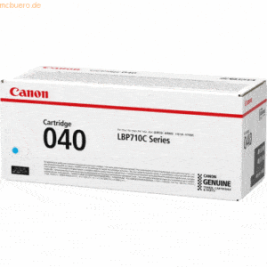 Canon Toner-Kartusche Canon 0458C001 cyan