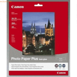 Canon Fotopapier SG201 20x25cm 260g/qm Seidenglanz VE=20 Blatt