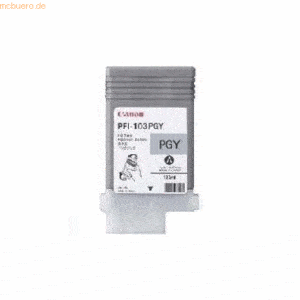 Canon Tintenpatrone Canon PFI103PGY photo-grey