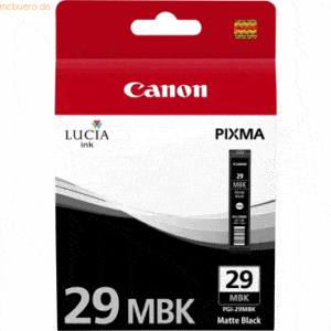 Canon Tintenpatrone Canon PGI-29 schwarz matt 36ml