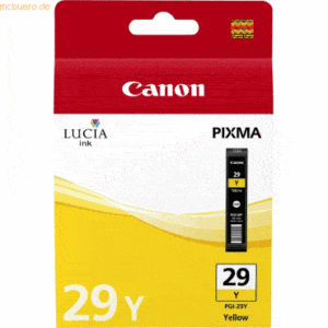 Canon Tintenpatrone Canon PGI-29 gelb 36ml