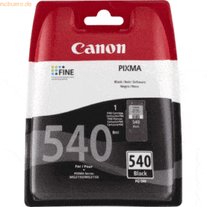 Canon Tintenpatrone Canon PG-540 schwarz ca. 180 Seiten