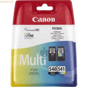 Canon Tintenpatronen Canon PG-540/CL-541 Multipack schwarz/Farbe