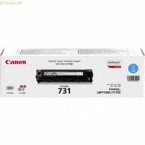 Canon Toner Canon 731 C cyan ca. 1.500 Seiten