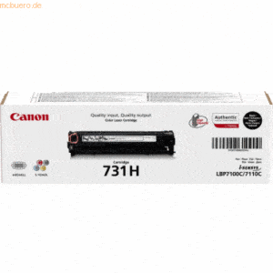 Canon Toner Canon 731H BK schwarz ca. 2.400 Seiten