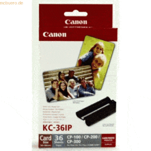 Canon Fotopapier KC36IP Tinte+Papier 89mmx54mm VE=36 Blatt