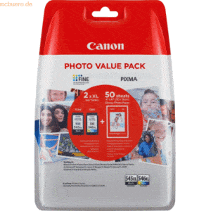 Canon Tintenpatrone Canon PG-546XL + CL-546XL schwarz + color