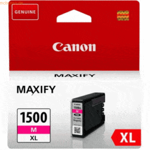 Canon Tintenpatrone Canon PGI-1500XL magenta ca. 900 Seiten