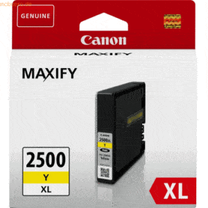 Canon Tintenpatrone Canon PGI-2500XL gelb ca. 1.500 Seiten