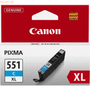 Canon Tintenpatrone Canon CLI-551C XL cyan